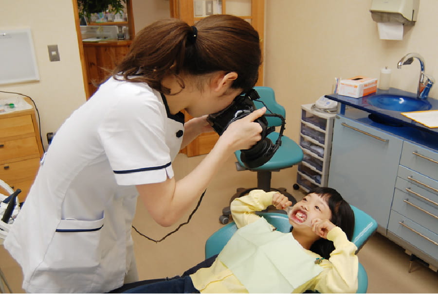 口腔内写真撮影
